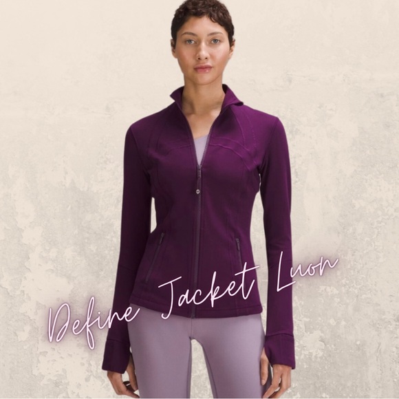 lululemon athletica Jackets & Blazers - Lululemon Define Jacket Luon Size 
6 - Dramatic Magenta